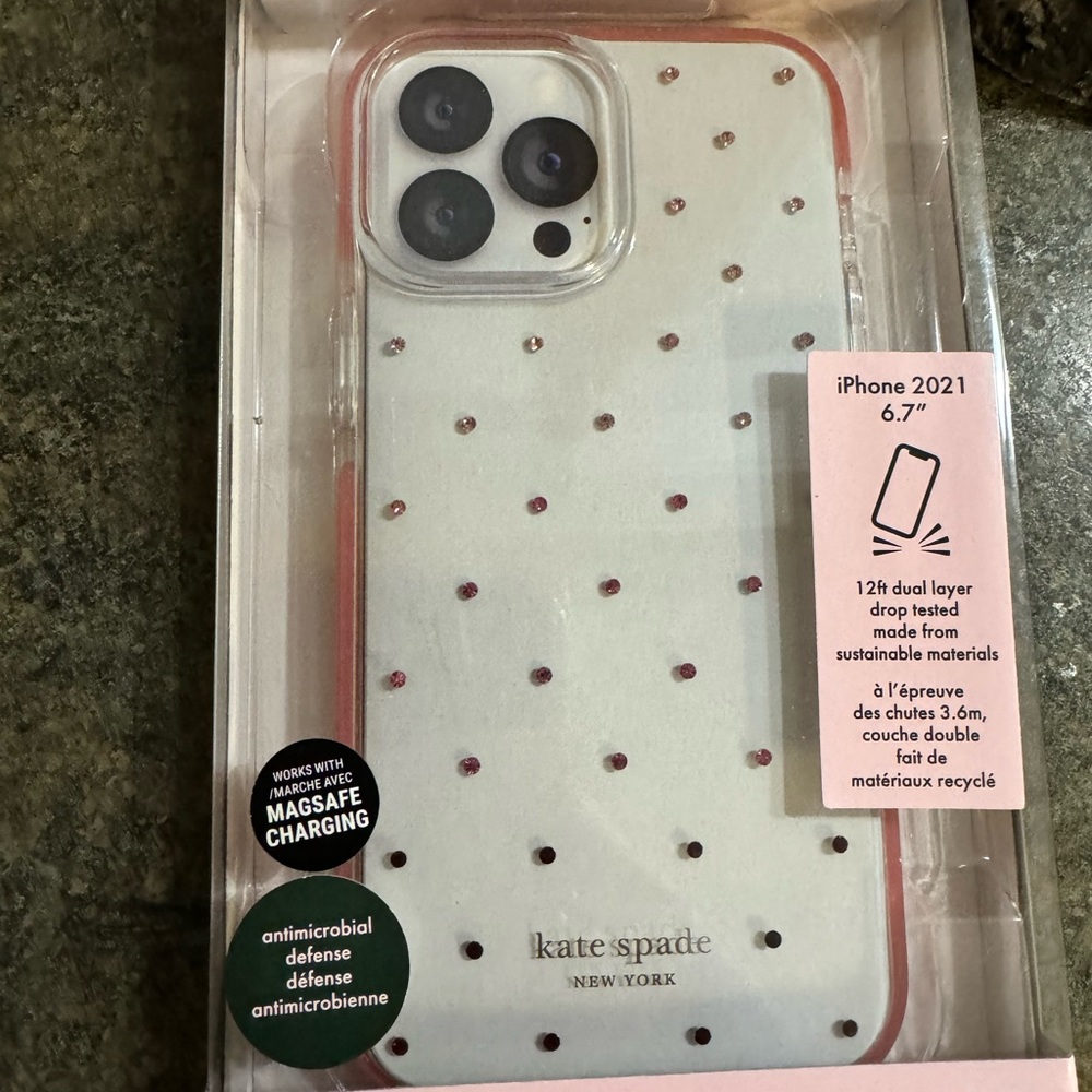 iPhone 12 6.7 phone case never used